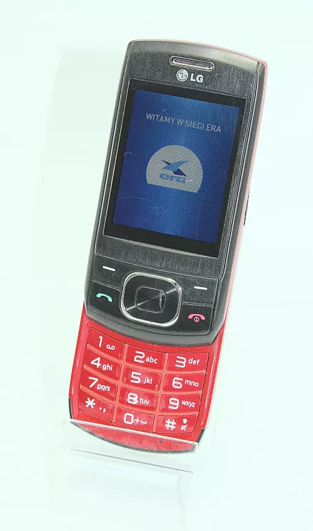 TELEFON  KLAWISZOWY LG GU230 CZERWONY