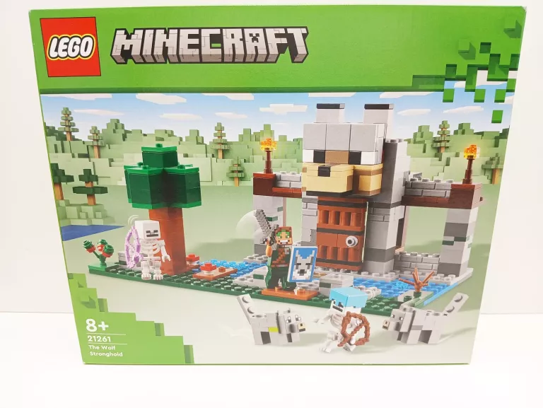 KLOCKI LEGO MINECRAFT 21261 WILCZA TWIERDZA