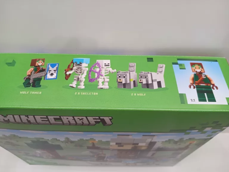 KLOCKI LEGO MINECRAFT 21261 WILCZA TWIERDZA