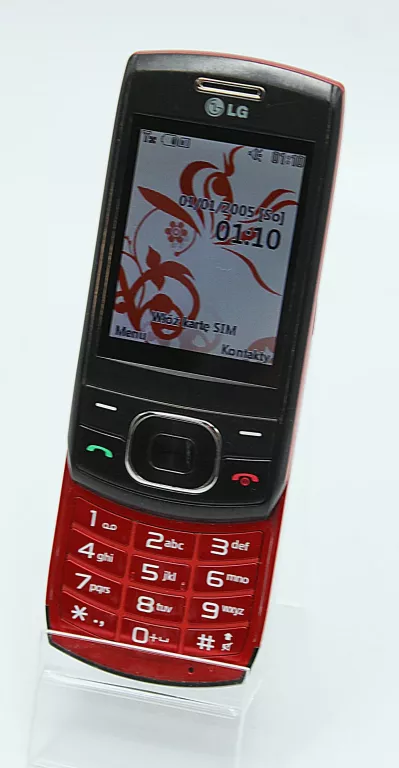 TELEFON  KLAWISZOWY LG GU230 CZERWONY