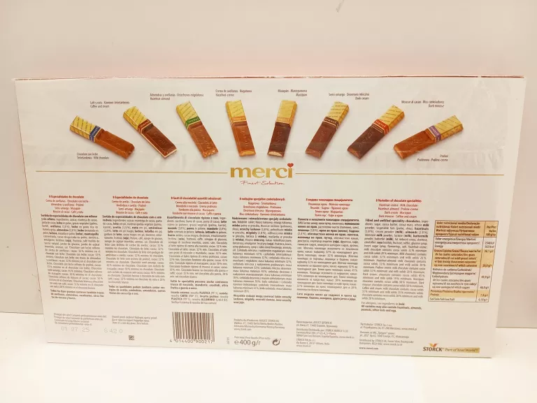 BOMBONIERKA MERCI FINEST SELECTION 400G