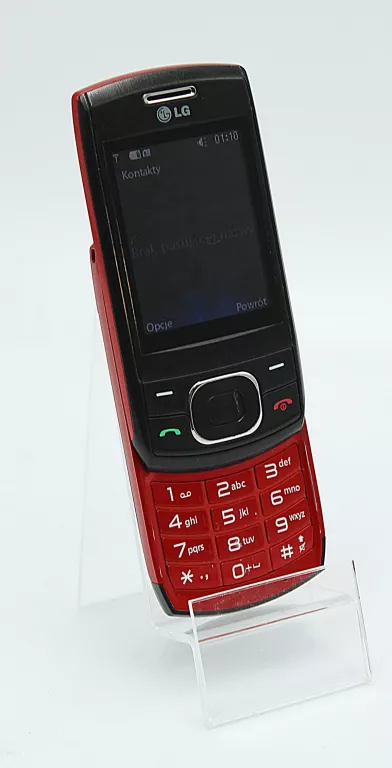 TELEFON  KLAWISZOWY LG GU230 CZERWONY