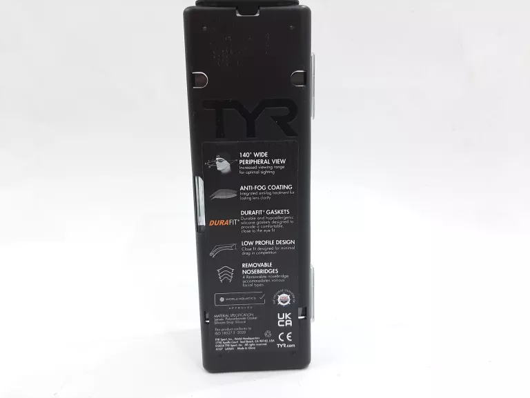 OKULARY PŁYWACKIE DAMSKIE TYR BLACKOPS 140 EV LUSTRZANE 299