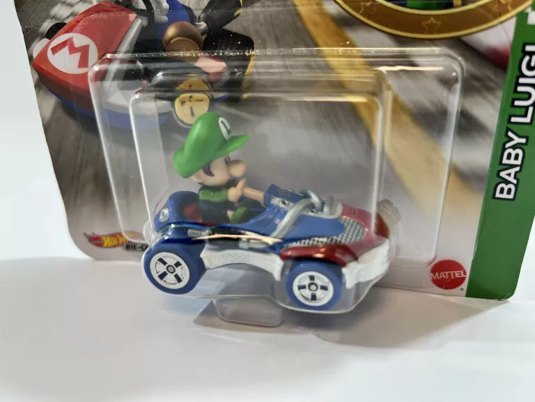 HOT WHEELS MARIOKART BABY LUIGI SNEEKER *IGŁA*