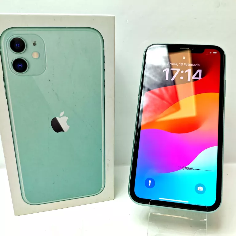 TELEFON IPHONE 11 128GB 352918118205365 DATA ZAKUPU: LIPCA 2020 OPIS