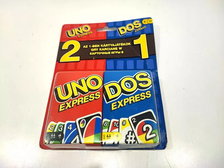 GRA KARCIANA UNO & DOS EXPRESS