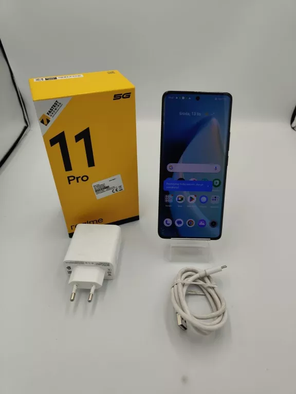 TELEFON REALME 11 PRO 128/8 GB PUDEŁKO ŁADOWARKA