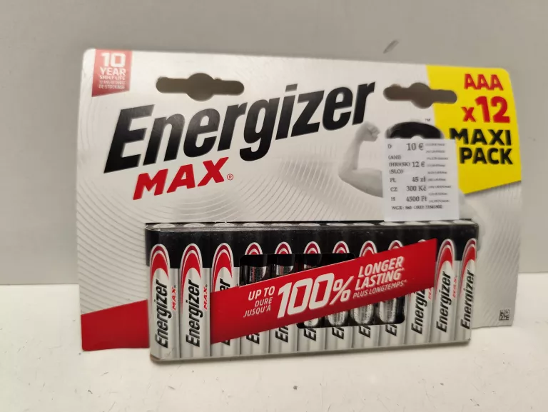 BATERIE ENERGIZER MAX AAA 12SZT