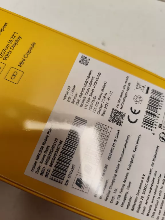 TELEFON REALME C67 8/256GB