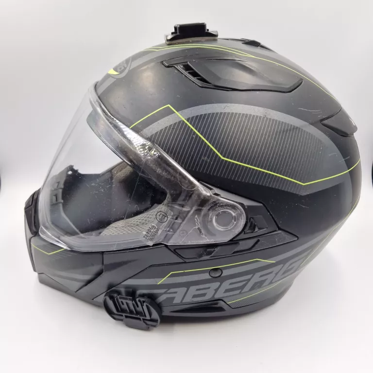 KASK CABERG JACKAL SUPRA CZARNO ŻÓŁTY ROZM: S