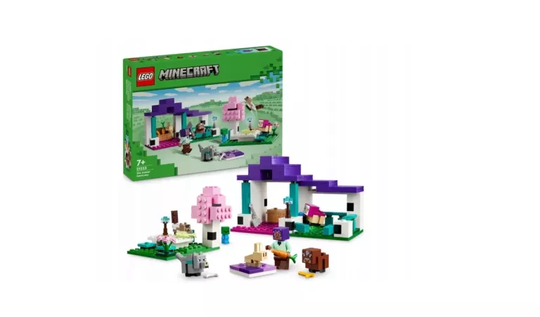 LEGO MINECRAFT 21253 REZERWAT ZWIERZĄT