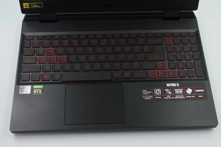 LAPTOP LAPTOP GAMINGOWY ACER NITRO 5 KOMPLET GW. STAN BDB
