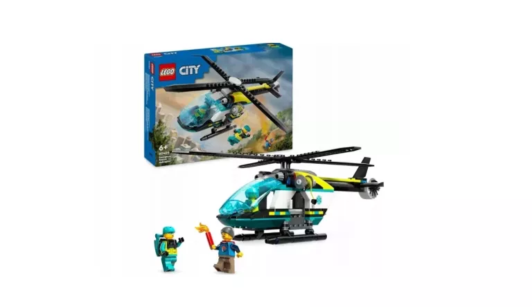 LEGO 60405 CITY HELIKOPTER RATUNKOWY