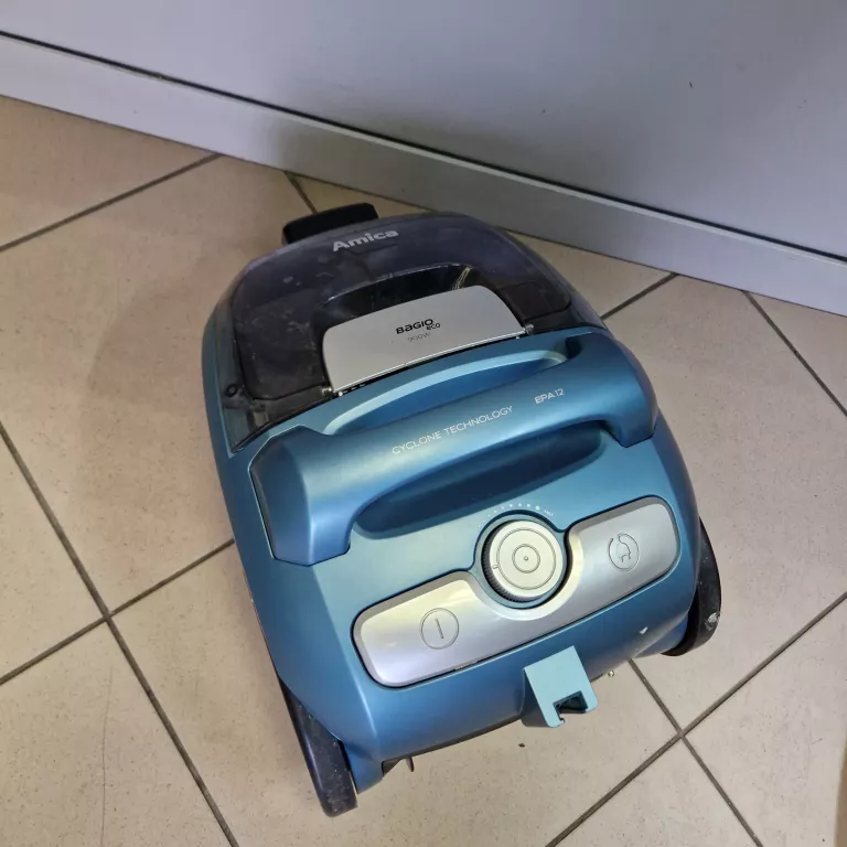 ODKURZACZ BEZWORKOWY AMICA BAGIO ECO VM3041 900W EPA12 NIEBIESKI