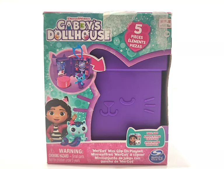 KOCI DOMEK GABI GABBYS' DOLLHOUSE FIOLETOWY