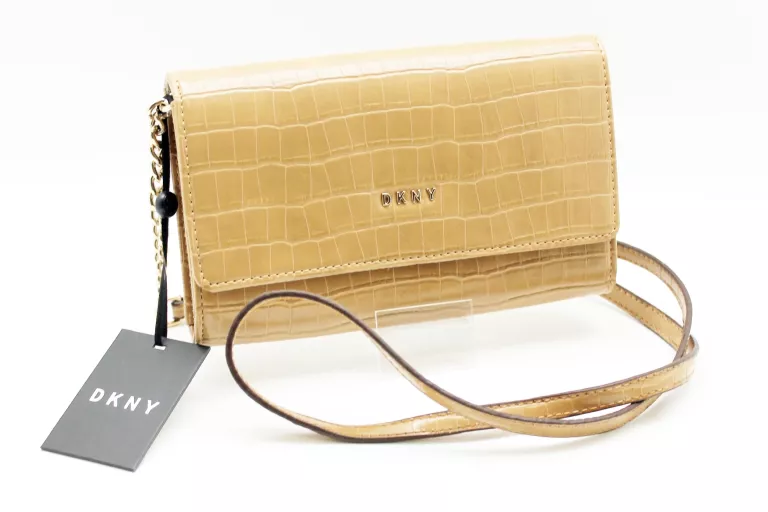TOREBKA BEŻOWA MAŁA DKNY R135PM77