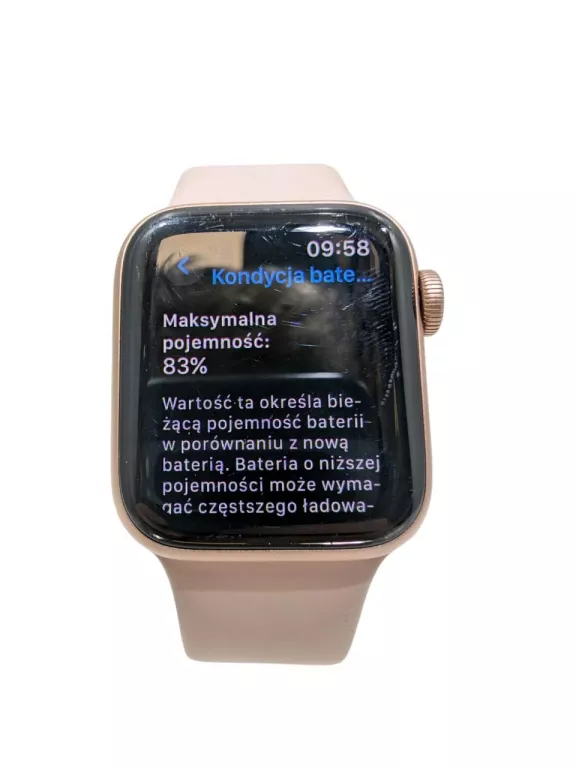 APPLE WATCH SE 40MM ROSE GOLD PUD ŁAD