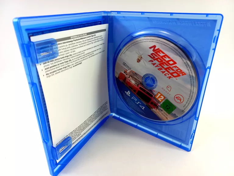 GRA NEED FOR SPEED: PAYBACK SONY PLAYSTATION 4