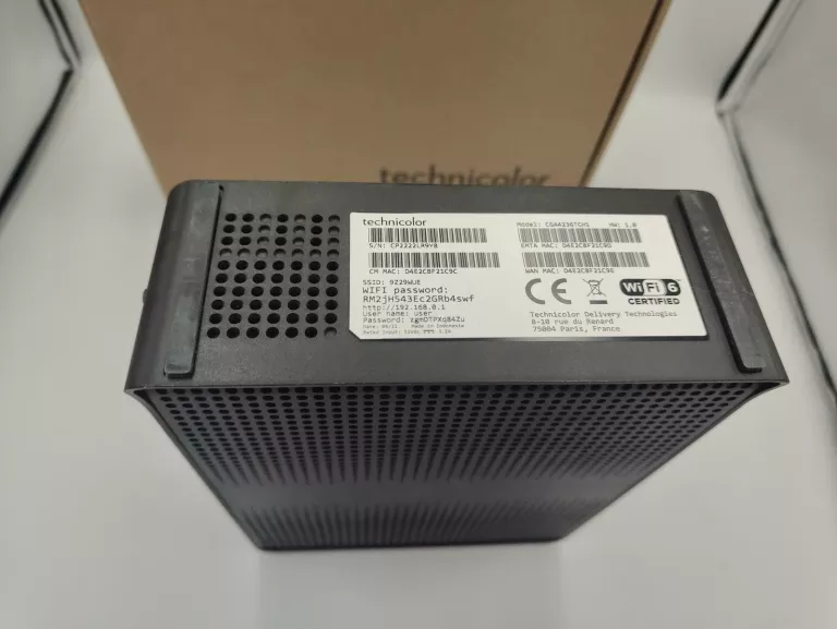 ROUTER TECHNICOLOR CGA4236TCH1 PUDEŁKO