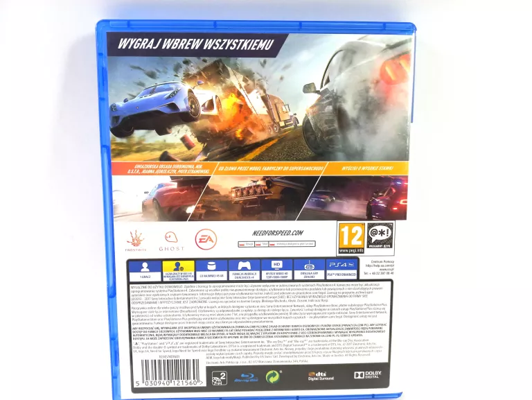 GRA NEED FOR SPEED: PAYBACK SONY PLAYSTATION 4