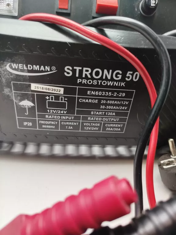 PROSTOWNIK Z ROZRUSZNIKIEM WELDMAN STRONG 50