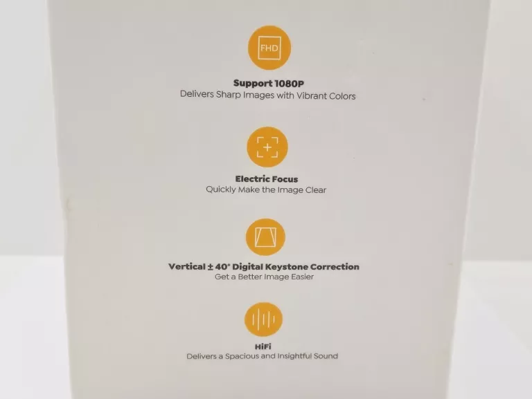 PROJEKTOR YABER E1 MINI PROJECTOR X003 DULAX