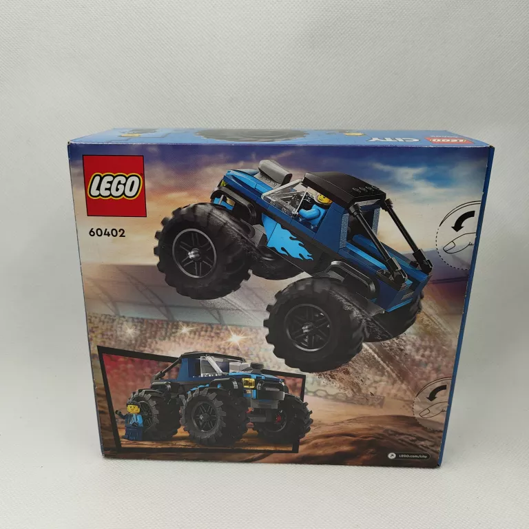 LEGO 60402 NIEBIESKI MONSTER TRUCK