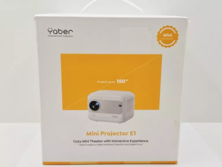 PROJEKTOR YABER E1 MINI PROJECTOR X003 DULAX