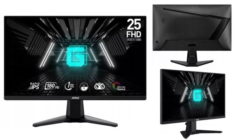 MONITOR MSI G255F 24.5'' 1920X1080PX 180HZ 1 MS IDEALNY NA PREZENT !!!