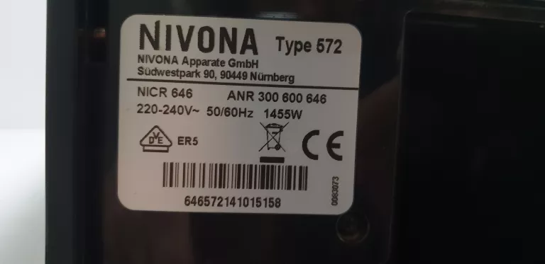 EKSPRES DO KAWY NIVONA 572
