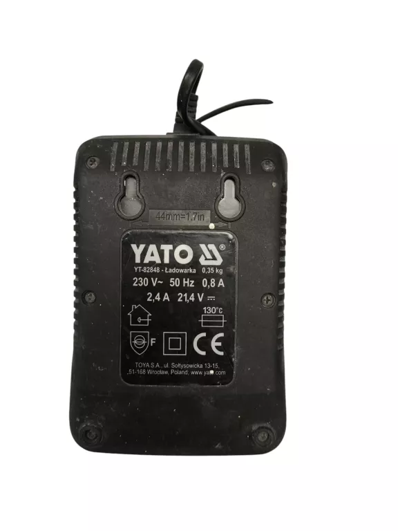 AKUMULATOR + ŁADOWARKA YATO