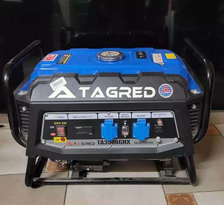 AGREGAT PRĄDOTWÓRCZY TAGRED TA3500GHX JAK NOWY