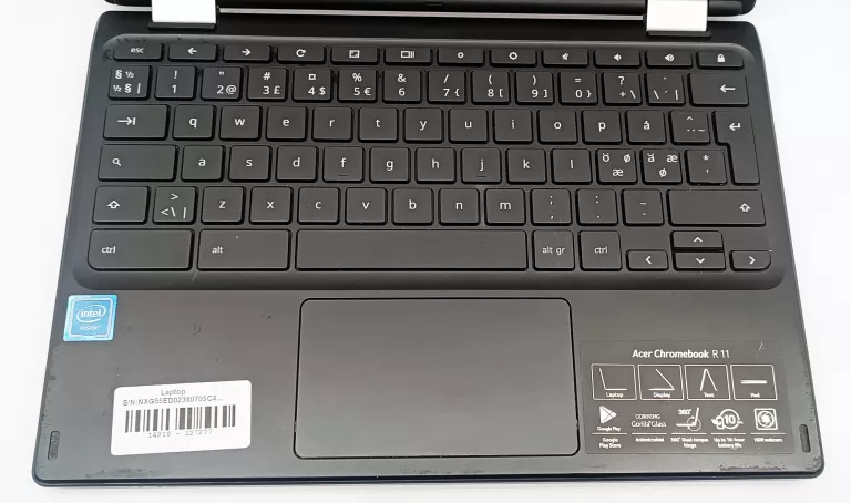 LAPTOP ACER CHROMEBOOK R 11 N15Q8 11,6 "