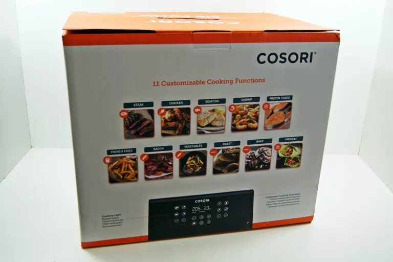 FRYTKOWNICA BEZTŁUSZCZOWA COSORI PREMIUM Z SZYBĄ 1700W 6,2L CZARNA