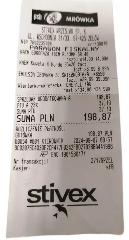 WKRĘTARKA WIERTARKA AKUMULATOROWA DEDRA DED7040 18V Z GWARANCJĄ !