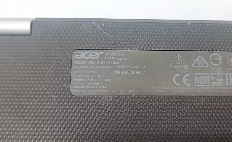 LAPTOP ACER CHROMEBOOK R 11 N15Q8 11,6 "