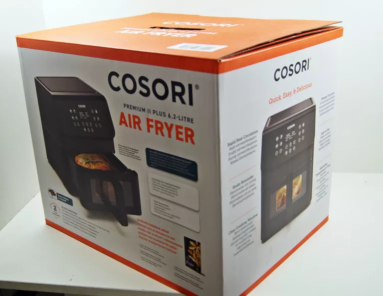 FRYTKOWNICA BEZTŁUSZCZOWA COSORI PREMIUM Z SZYBĄ 1700W 6,2L CZARNA