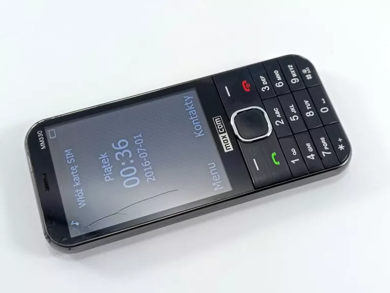 TELEFON KOMÓRKOWY MAXCOM MM330 64 MB / 128 MB CZARNY