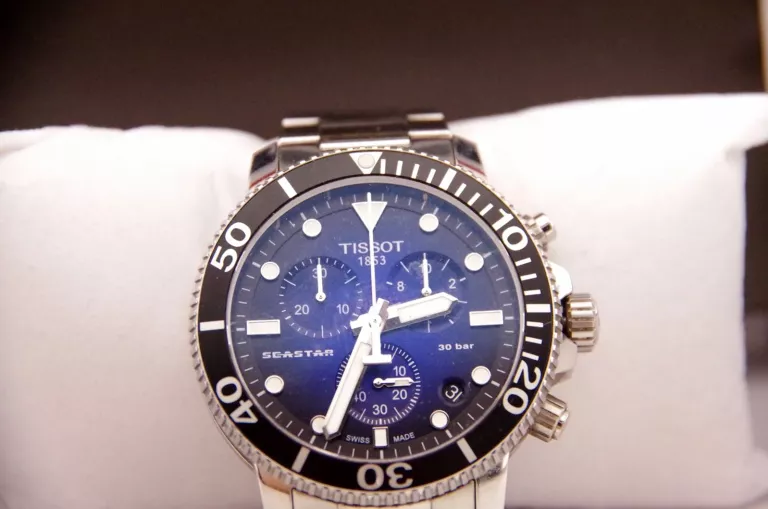 MEGA MĘSKI TISSOT SEASTAR 1000 CHRONOGRAPH T120.417.11.041.01 DAWCA CZĘSCI