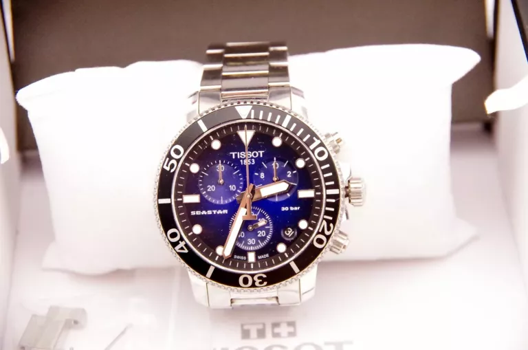 MEGA MĘSKI TISSOT SEASTAR 1000 CHRONOGRAPH T120.417.11.041.01 DAWCA CZĘSCI