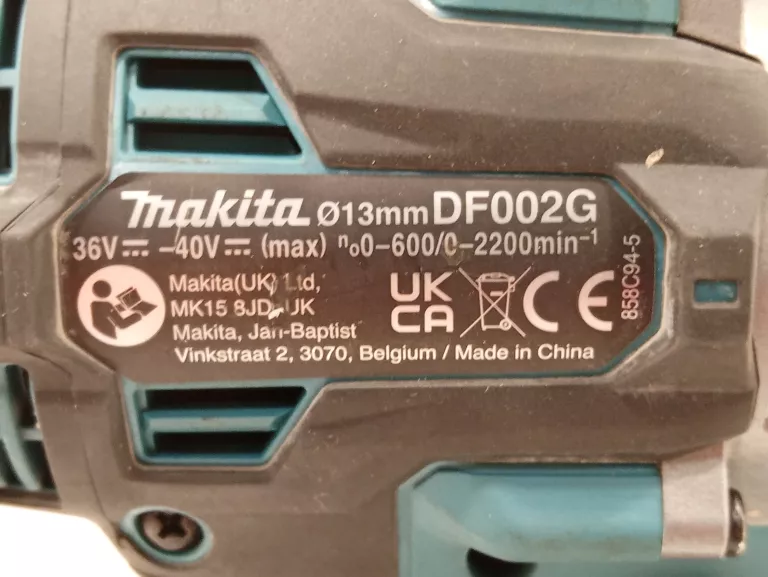 WIERTARKO-WKRĘTARKA MAKITA DF002GZ + BATERIA MAKITA BL 40440