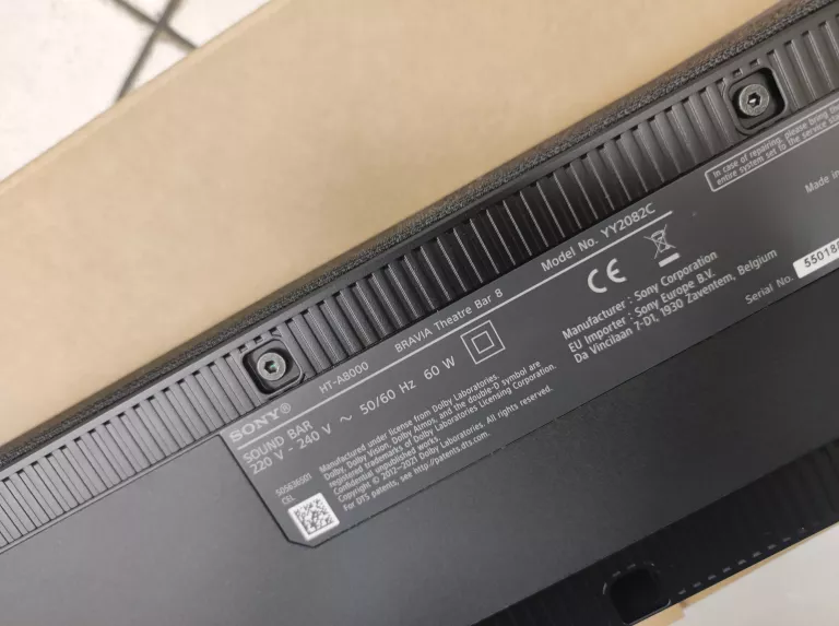 SOUNDBAR SONY BRAVIA THEATRE BAR 8 HT-A8000 HTA 8000.CEL GWARANCJA