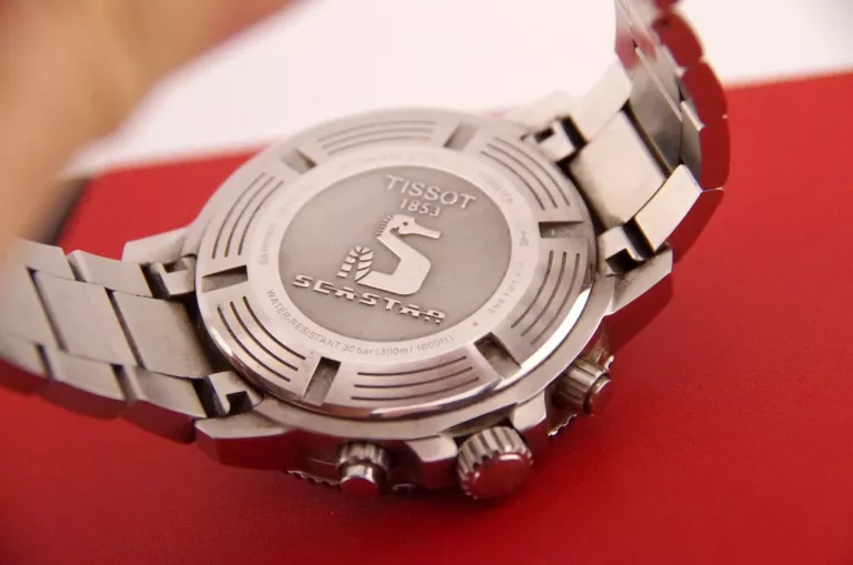 MEGA MĘSKI TISSOT SEASTAR 1000 CHRONOGRAPH T120.417.11.041.01 DAWCA CZĘSCI