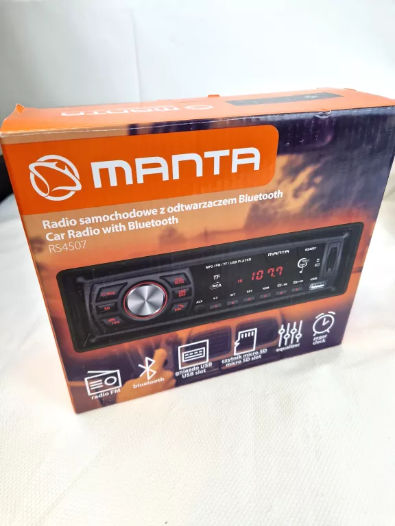 RADIO SAMOCHODOWE MANTA RS4507