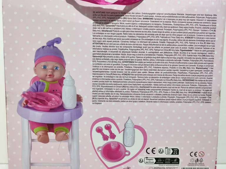 LALKA BOBAS BABY MIA Z AKCESORIAMI