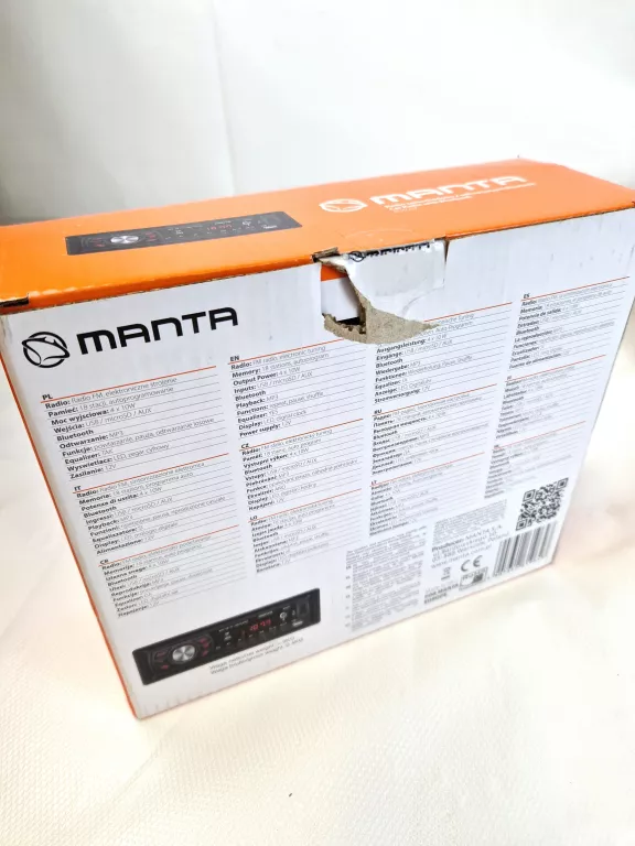RADIO SAMOCHODOWE MANTA RS4507