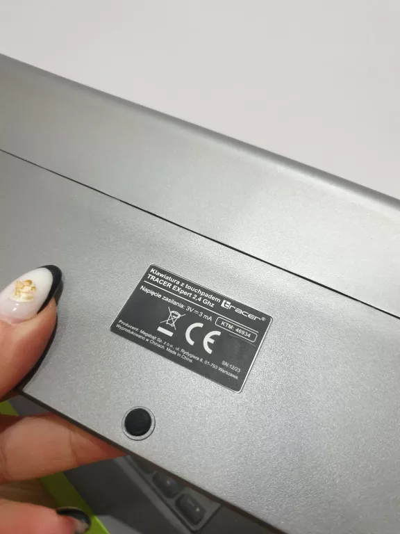 KLAWIATURA BEZPRZEWODOWA TRACER EXPERT 2,4 GHZ