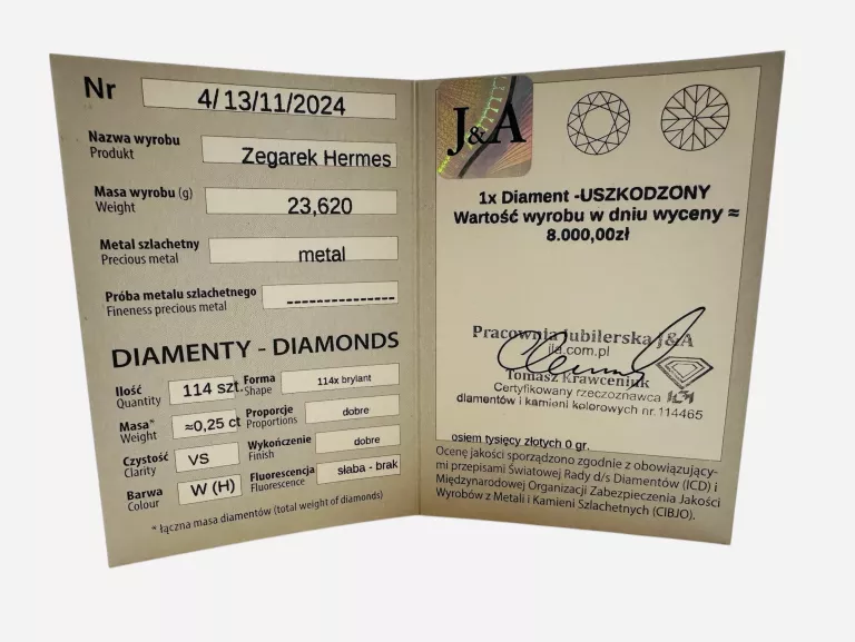 oryginalny-damski-zegarek-hermes-hh1235-z-diamentami-ean-gtin-5902410123704