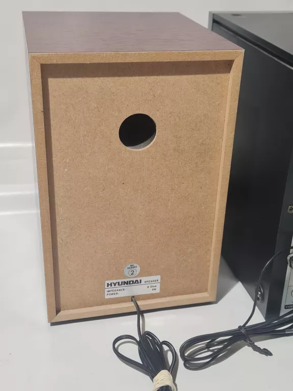 MINI WIEŻA HYUNDAI MSD 861 DRU CD / MP3 / USB + PILOT