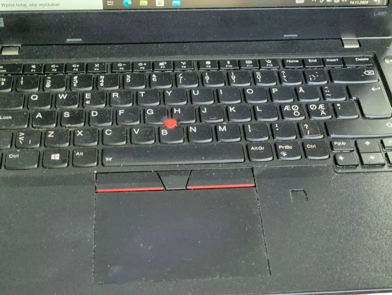 LAPTOP LENOVO THINKPAD L480 14 " INTEL CORE I5 16 GB / 512 GB SSD
